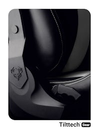 Fotel gamingowy Diablo X-Horn 2.0 czarno-biały L / Raty 0%