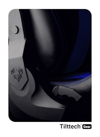 Fotel gamingowy Diablo X-Horn 2.0 czarno-niebieski L / Raty 0%