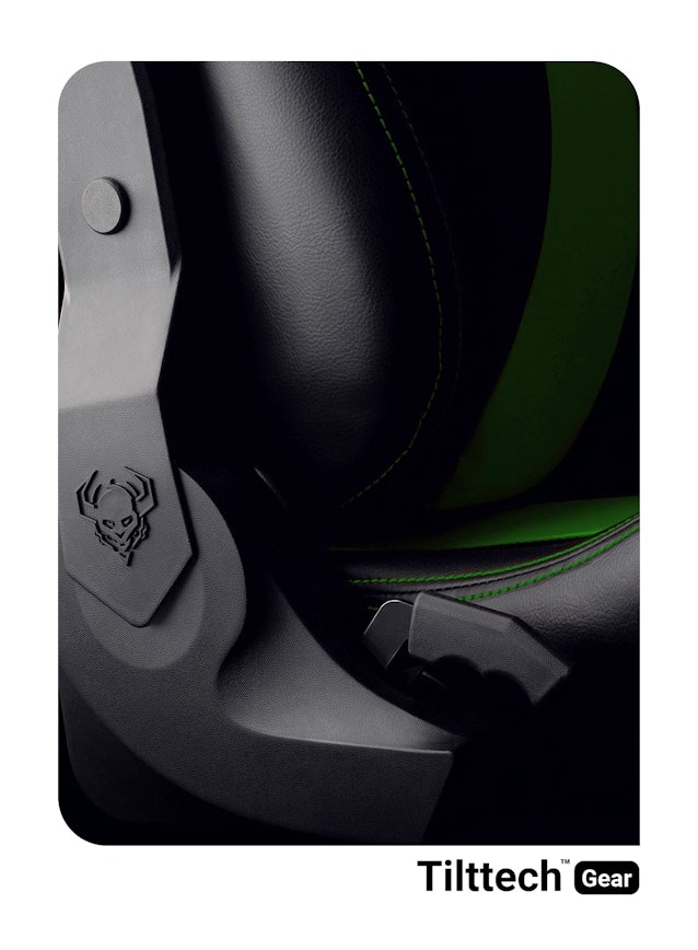 Fotel gamingowy Diablo X-Horn 2.0 Normal Size: Czarno-zielony