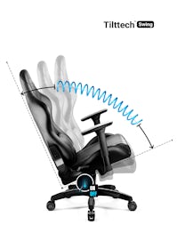 Ігрове комп'ютерне крісло Diablo X-Horn 2.0 Normal Size: чорне