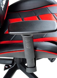 Fotel gamingowy Diablo X-Fighter Normal Size: Czarno-czerwony