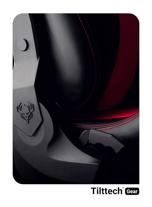 Chaise de Gaming Diablo X-Horn 2.0 Taille Normale: Noire-Rouge